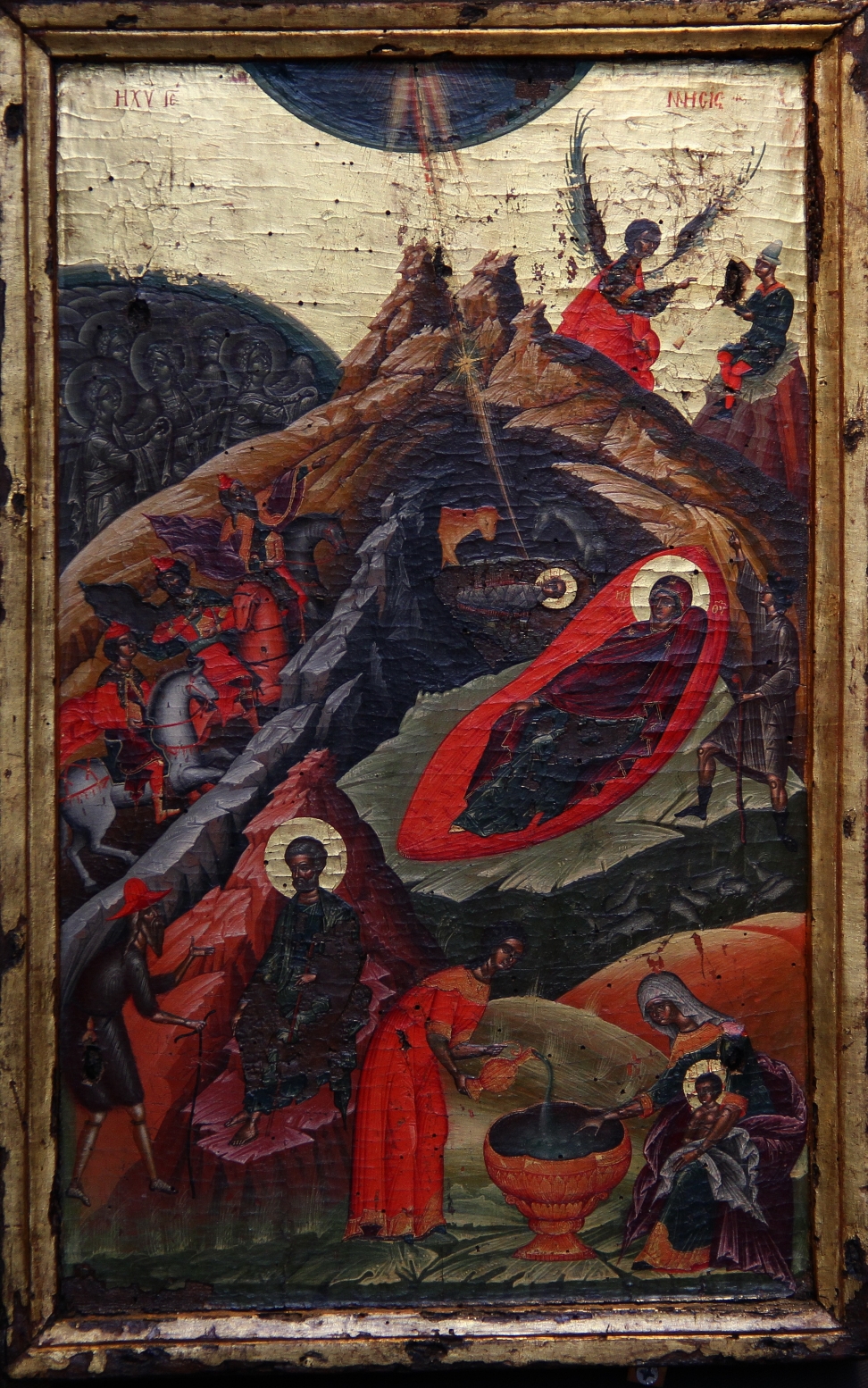 Tesori Albania_84.JPG - Onufri - Natività - Tempera su tavola - Chiesa dell'Annunciazione di berat, Metà XVI secolo.